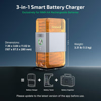 Ostation X 3-in-1 Automatic Rechargeable AA Battery Charger