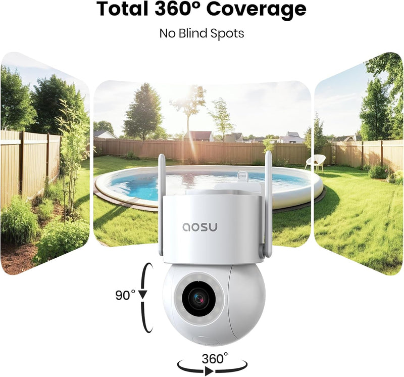 AOSU 3K Wired Security Camera Outdoor - C5E2CA11