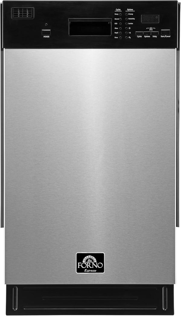 FORNO 18″ Polo Stainless-Steel Dishwasher