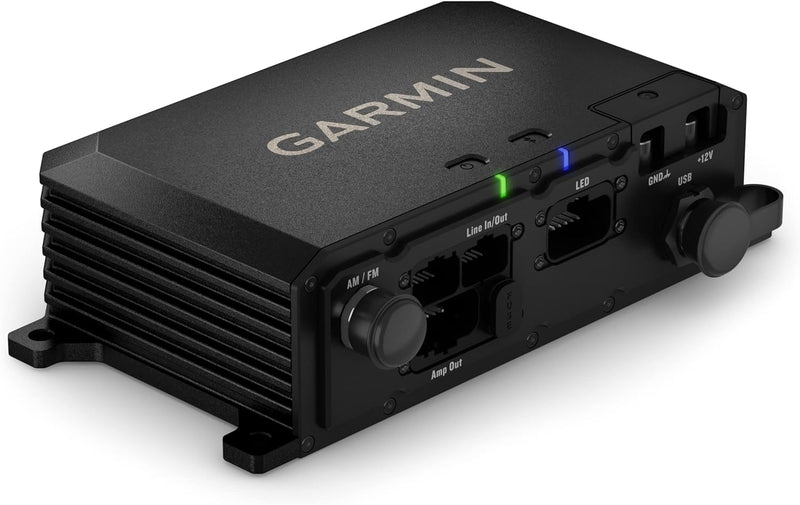 Caja de audio Garmin Tread con controlador LED