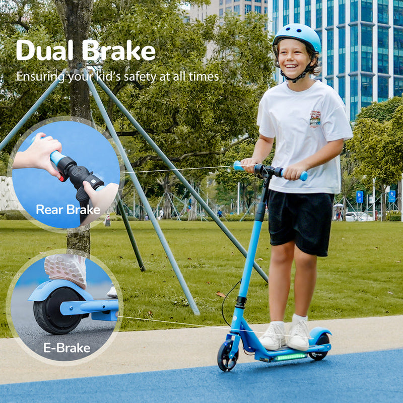 Patinete eléctrico isinwheel S2 para niños de 6 a 14 años