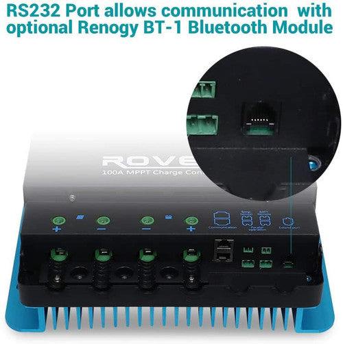 Renogy 100A Solar Charge Controller with Core