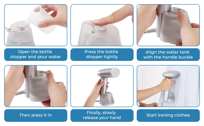 STEAMIT Portable Handheld Clothes Steamer