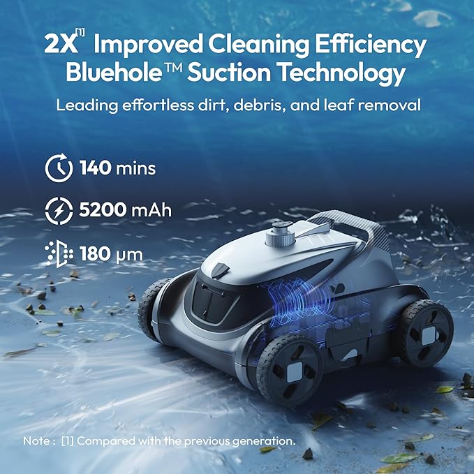 BUBLUE Bubot 500P Robotic Pool Cleaner