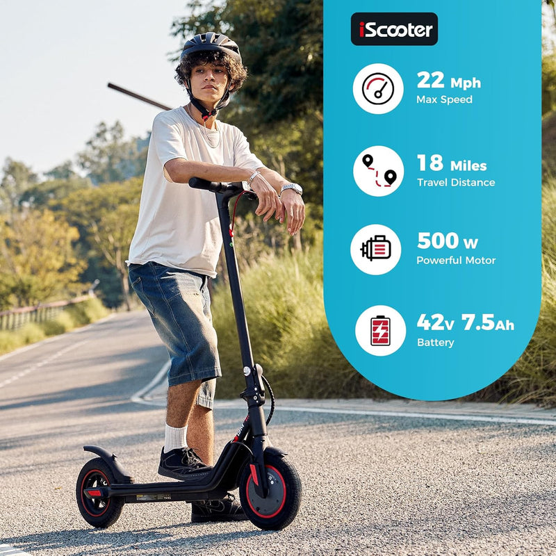 El patinete eléctrico iScooter i9M