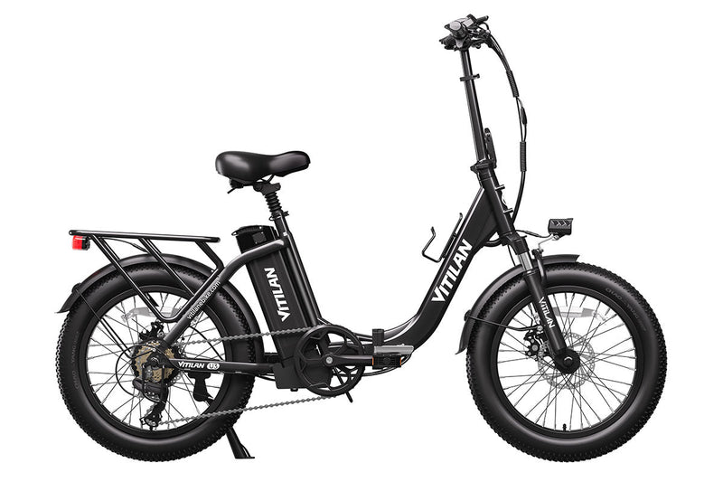 VITILAN U3 Full Suspension Foldable Fat Tire Electric Bike