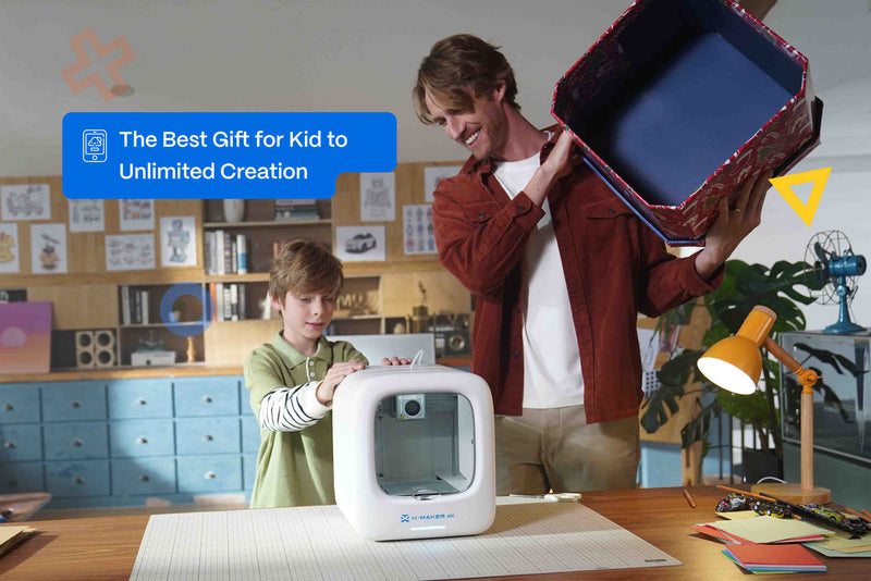 AOSEED X-MAKER JOY: A Smart 3D Printer for Kids Creating Endless Toys