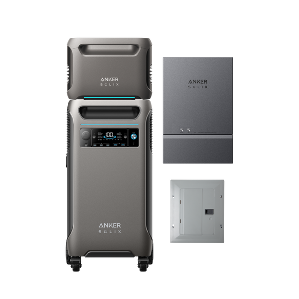 Anker Solix F3800 + Expansion Battery + Home Power Panel + Subpanel + FREE Protective Bag