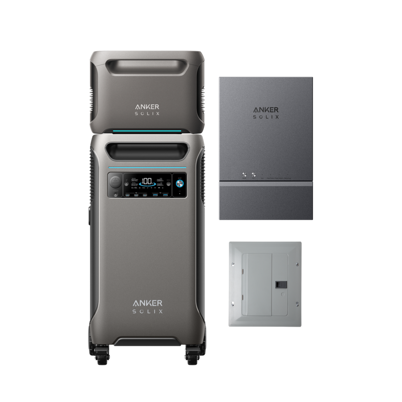 Anker Solix F3800 + Expansion Battery + Home Power Panel + Subpanel