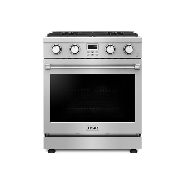 Thor Kitchen ARG30 - 30 Inch Contemporary Professional Gas Range in Stainless Steel