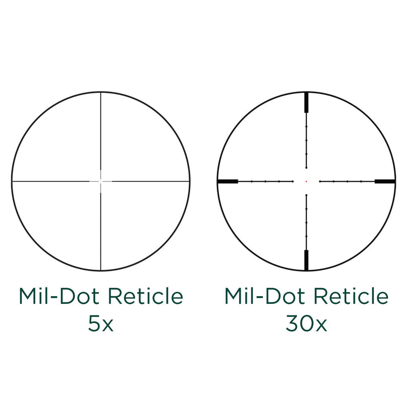 XP 5-30x56 Mil-Dot Riflescope with SmartDot