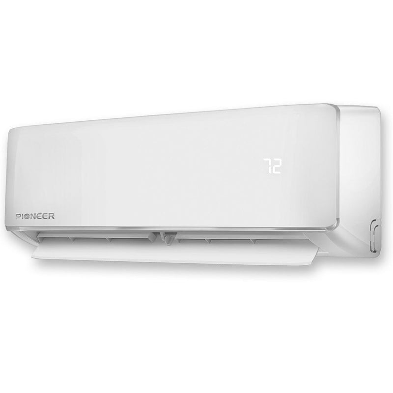 Sistema completo de aire acondicionado con bomba de calor y minisplit sin conductos Inverter+ Pioneer® de 30 000 BTU y 18,6 SEER2, 230 V