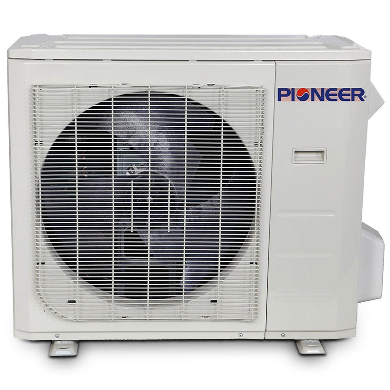 Sistema completo de aire acondicionado con bomba de calor y minisplit sin conductos Inverter+ Pioneer® de 30 000 BTU y 18,6 SEER2, 230 V