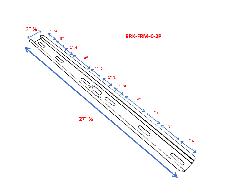 Soporte de montaje plegable para unidad minisplit con nivelador