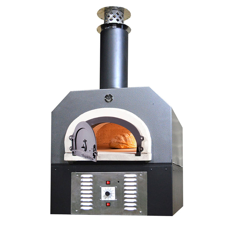 Horno de ladrillos Chicago Brick Oven - Horno híbrido de encimera para pizza CBO 750 (residencial) | Combustible dual (gas y leña)