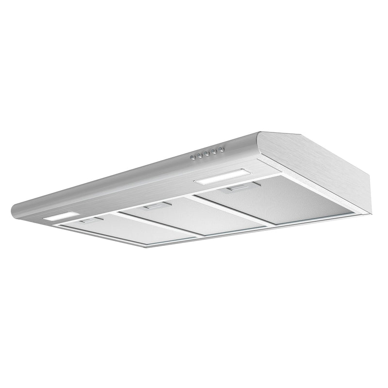 CIARRA 30 Inch Under Cabinet Range Hood Stainless Steel