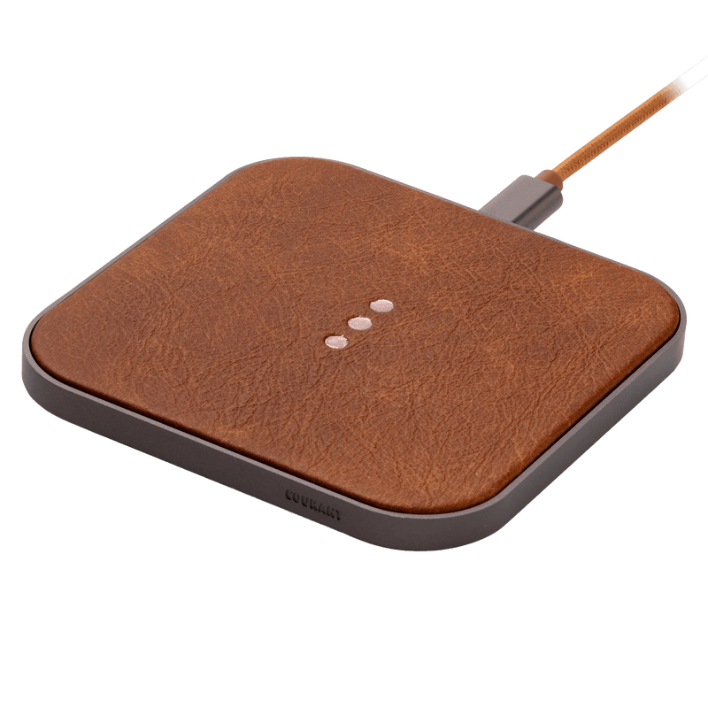 Courant Catch:1 Classic Wireless Charging Pad - Saddle