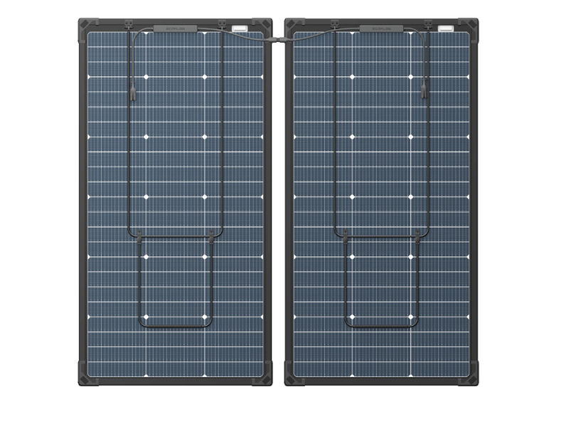 Panel solar modular bifacial EcoFlow de 125 W (kit de 4 piezas de 500 W) 