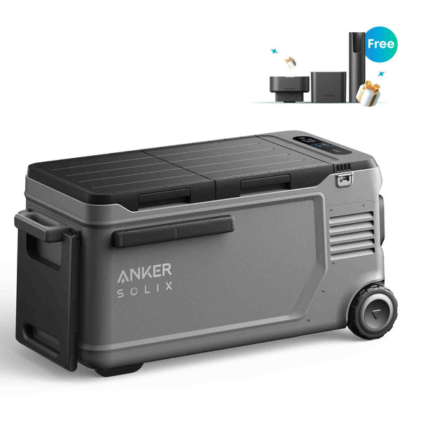 Anker SOLIX EverFrost 2 Electric Cooler 58L/61QT + Free Road Trip Accessories