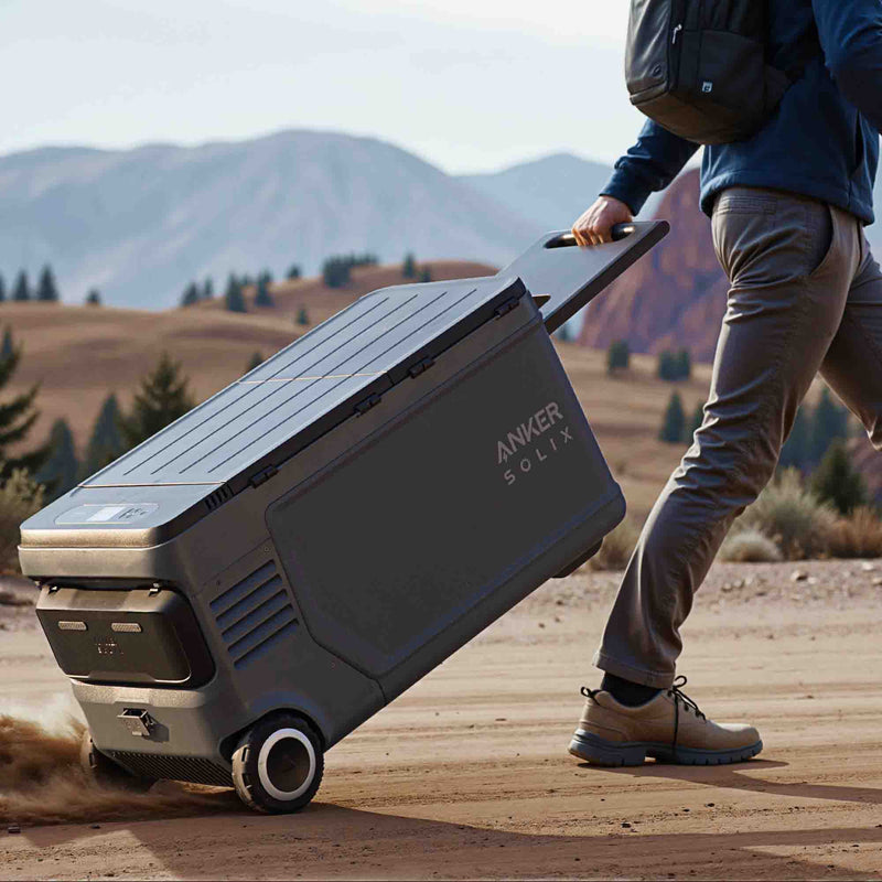 Anker SOLIX EverFrost 2 Electric Cooler 58L/61QT + Free Road Trip Accessories