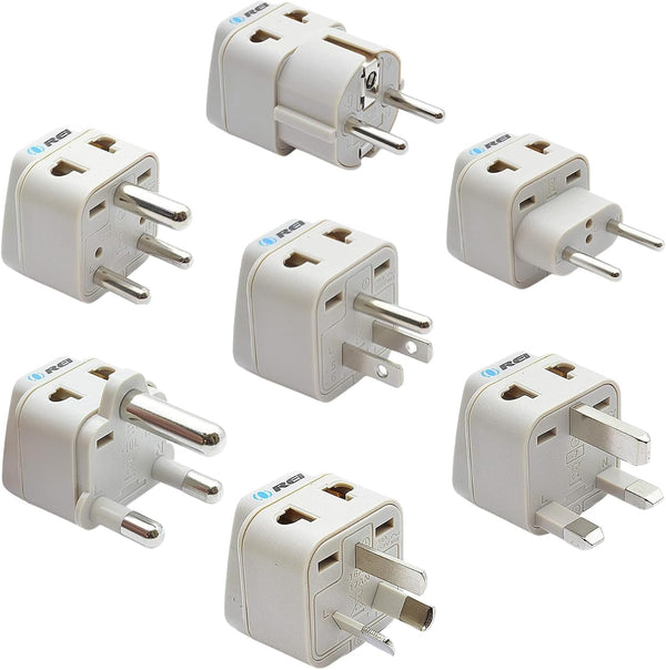 World Travel Adapter Plug International- All in One-  Compact Design (DB7-SET)