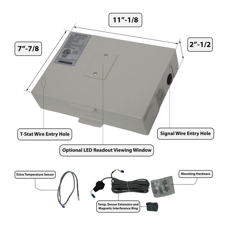 Kit de módulo de interfaz de 24 V para sistemas minisplit de 230 V de la serie Quantum de Pioneer®