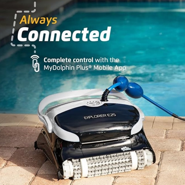 Dolphin Explorer E25 Wi-Fi Robotic Pool Vacuum Cleaner (2025 model) / Wellbots