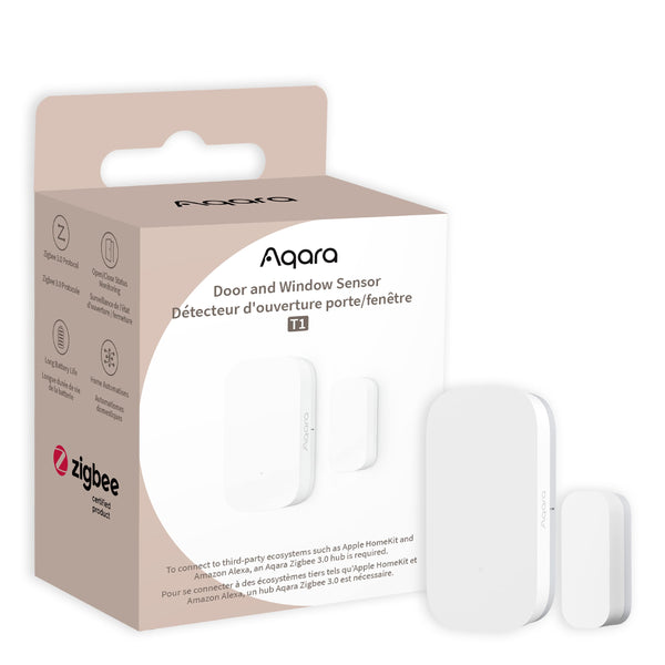 Aqara Temperature and Humidity Sensor- 3 Pack, Requires AQARA HUB, Zigbee,  for S