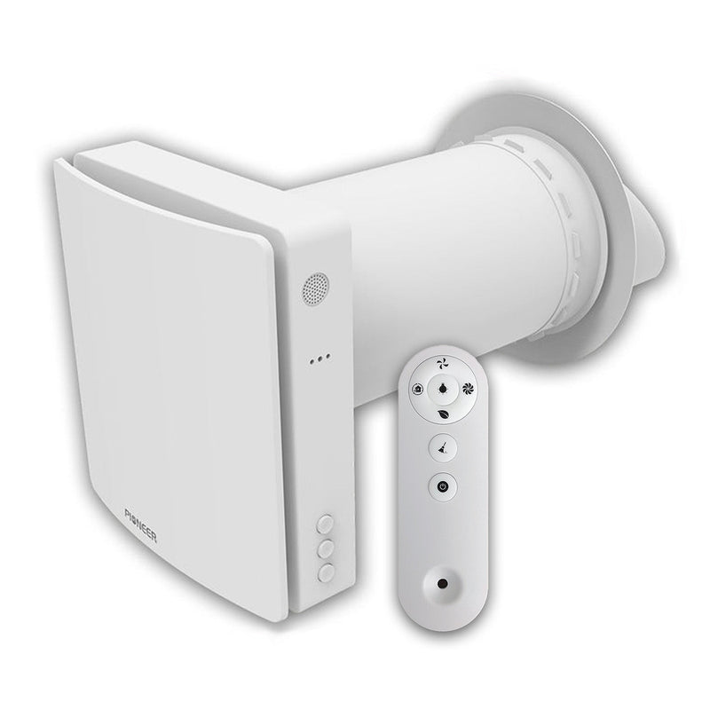 Ventilador de recuperación de energía con Wi-Fi para una sola habitación, sin conductos, Pioneer® ECOasis 50