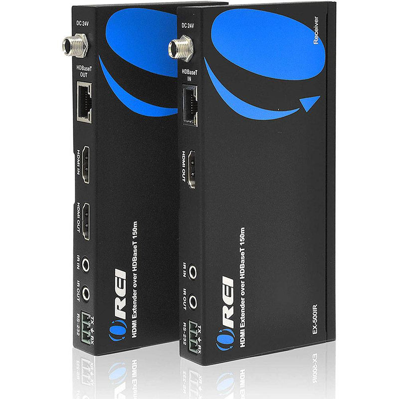 Full HD HDMI Extender With POC, Bi- directional IR,  RS-232 & PoC (EX-500IR)