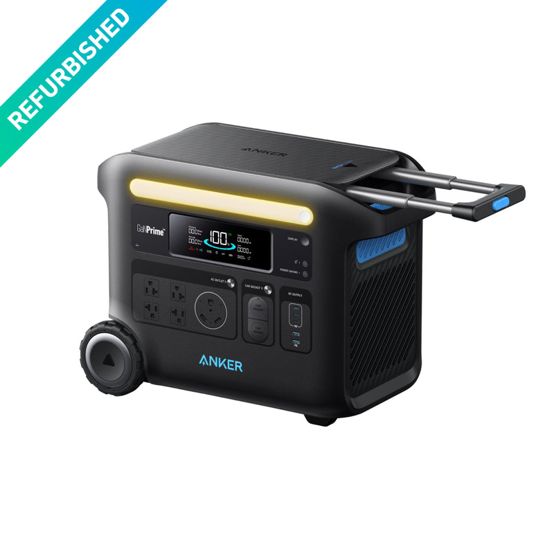 Generador de batería Anker Solix F2600 2560Wh | 2400W RENOVADO