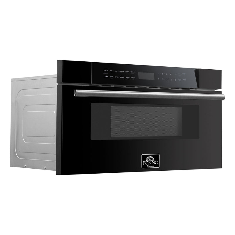 FORNO Capoliveri Espresso 30 Inch 1000 Watts Microwave Drawer 1.2 cu.ft.