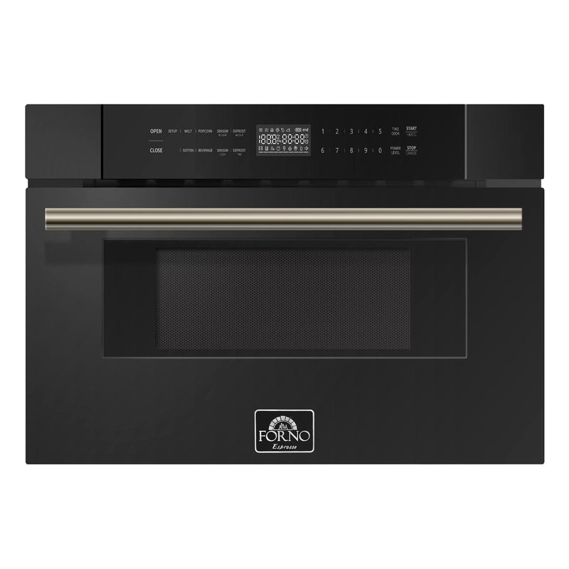 FORNO Capoliveri Espresso 30 Inch 1000 Watts Microwave Drawer 1.2 cu.ft.