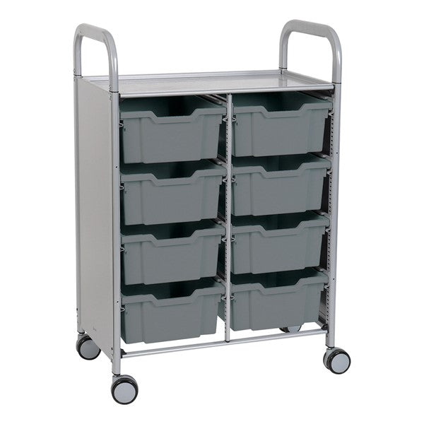 Gratnells Callero Double Metal School Activity Cart  27.20 x 16.90 x 41.50in