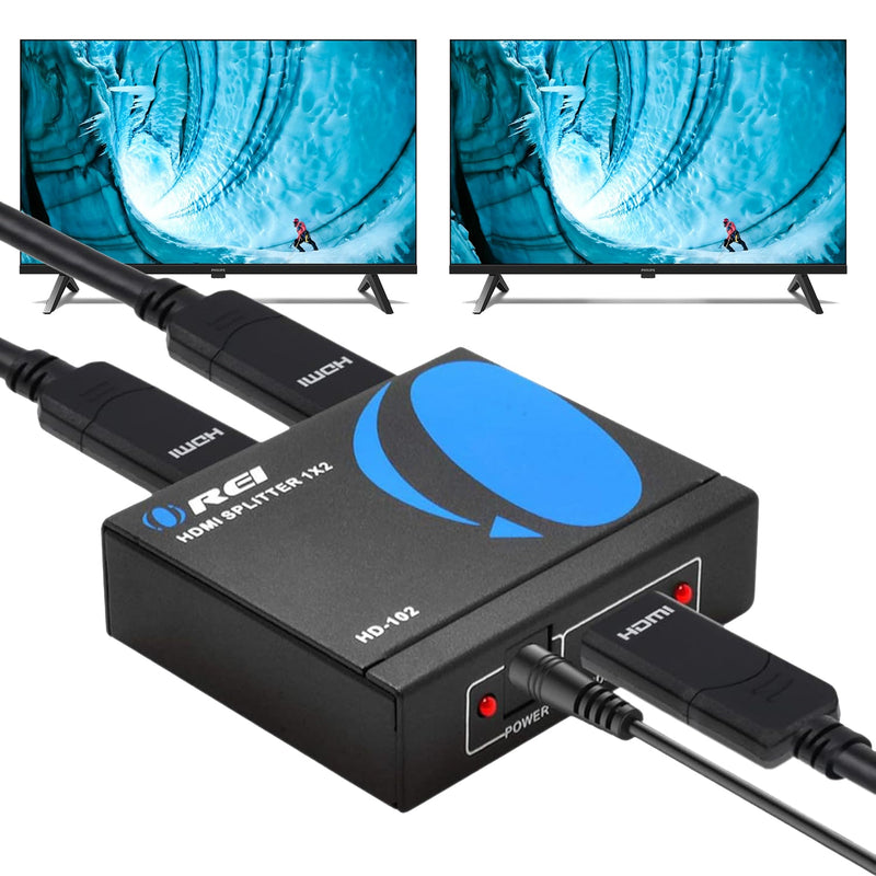 HDMI Splitter 1 input 2 output 1080p with EDID (HD-102)