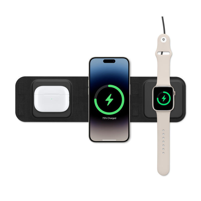 Mophie 3-in-1 Magsafe Wireless Charger Black