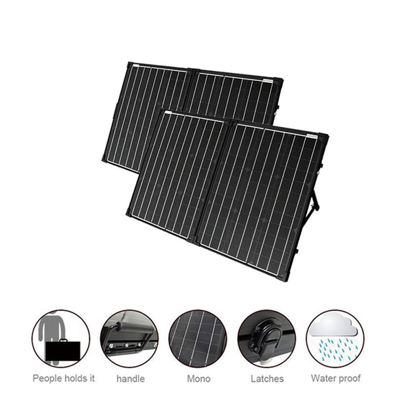 Maletín con kit de panel solar portátil Acopower Ptk 200W