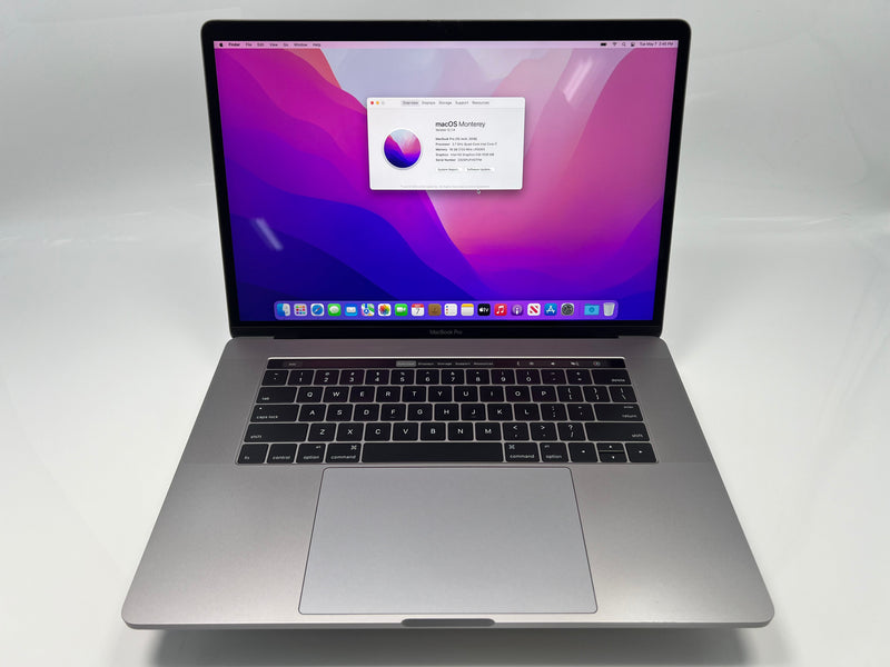 Apple MacBook Pro de 15 pulgadas (2016) 2,7 GHz 16 GB RAM 512 GB SSD - Gris espacial