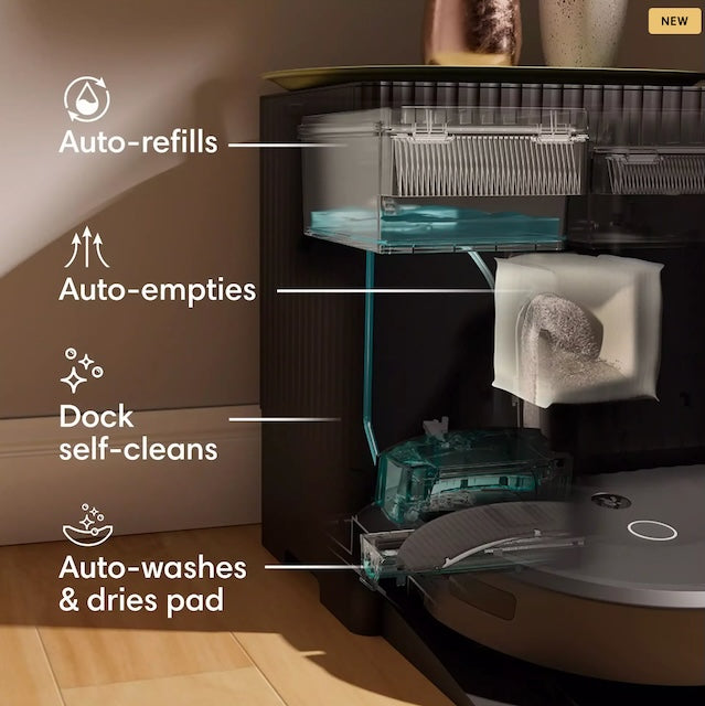 IRobot Roomba Combo 10 Max + Autowash Dock - NEW / wellbots