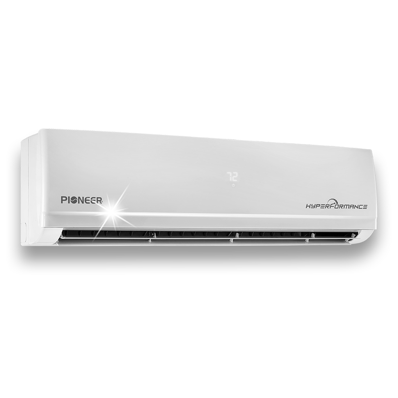 Aire acondicionado minisplit sin conductos Pioneer® Hyperformance™ de 18 000 BTU, 20,5 SEER2, Inverter++, con Wi-Fi, bomba de calor, conjunto completo de 230 V