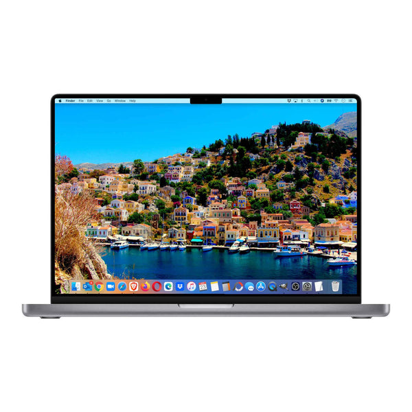 MacBook Pro 2021 de Apple de 16 pulgadas con procesador M1 Max de 10 núcleos y GPU de 32 núcleos, hasta 64 GB de RAM y SSD de 8 TB | Gris espacial