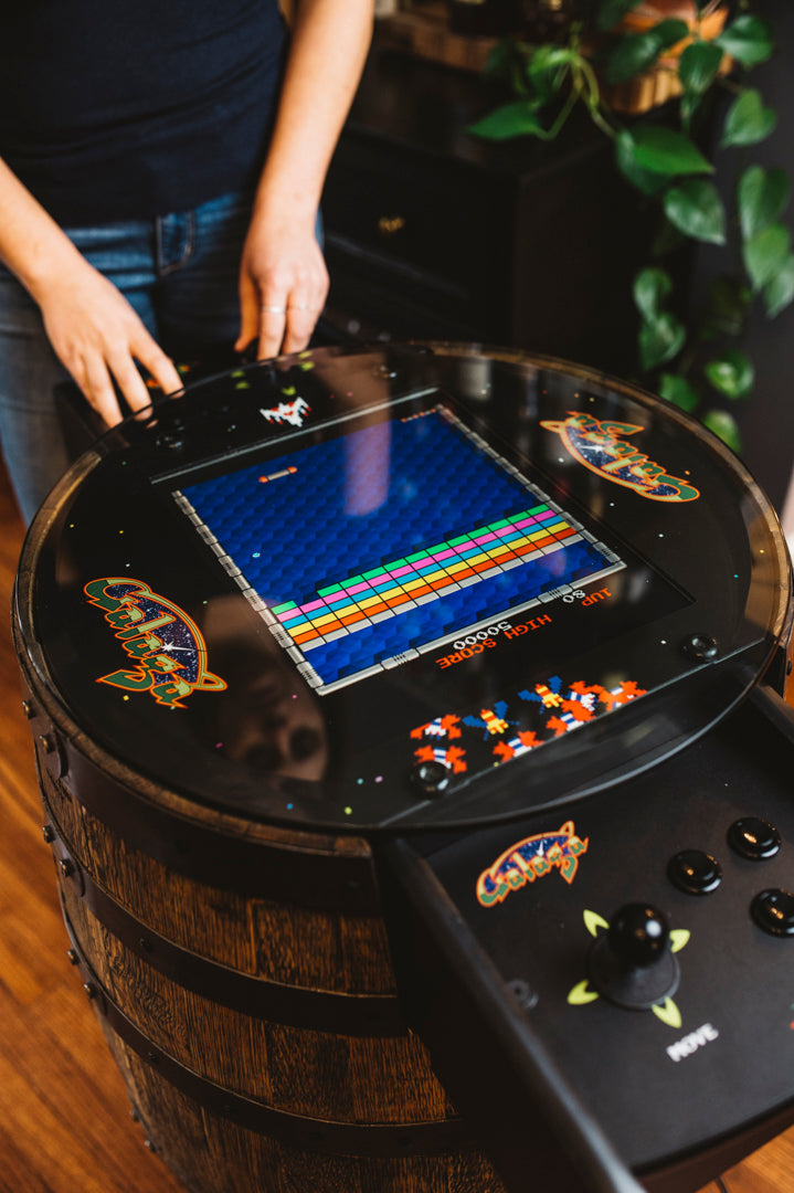 8-Bit Blend - Whiskey Barrel Arcade - 60 Games in 1