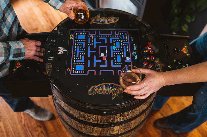 8-Bit Blend - Whiskey Barrel Arcade - 60 Games in 1