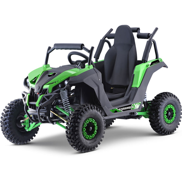 MotoTec Raider UTV para niños, 48 ​​V, 1200 W, suspensión total