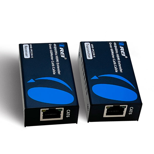 4K HDMI Extender Over CAT6/7 -230 ft - EDID & Power Over Cable  (UHD-IPC230-K)