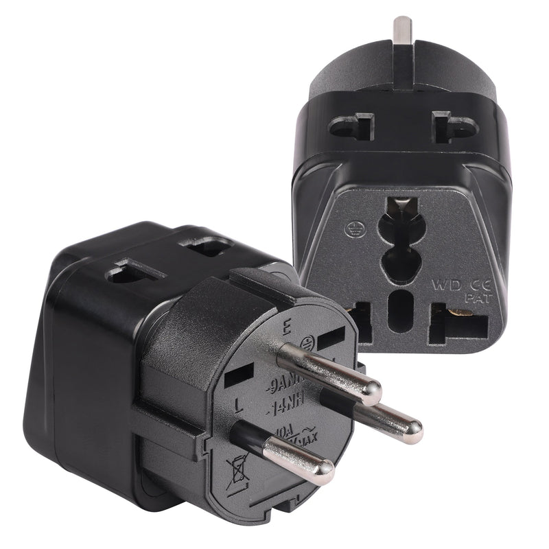 Gaza, IsraelTravel Adapter - 2 in 1 - Type H - Compact Design (DB-14)