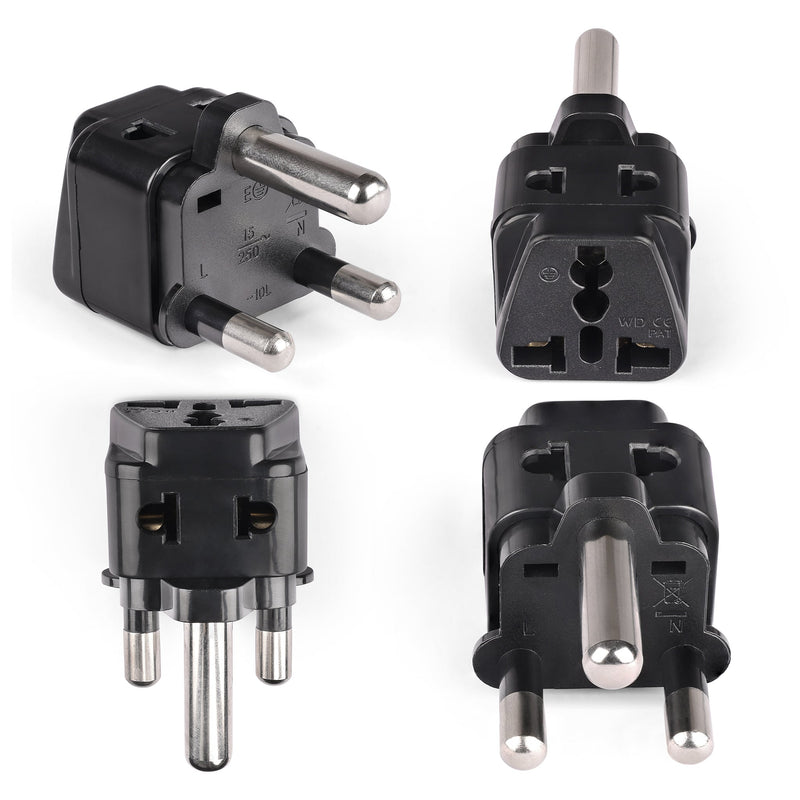 South Africa, Botswana Travel Adapter - 2 in 1 - Type M - Compact Design (DB-10L)