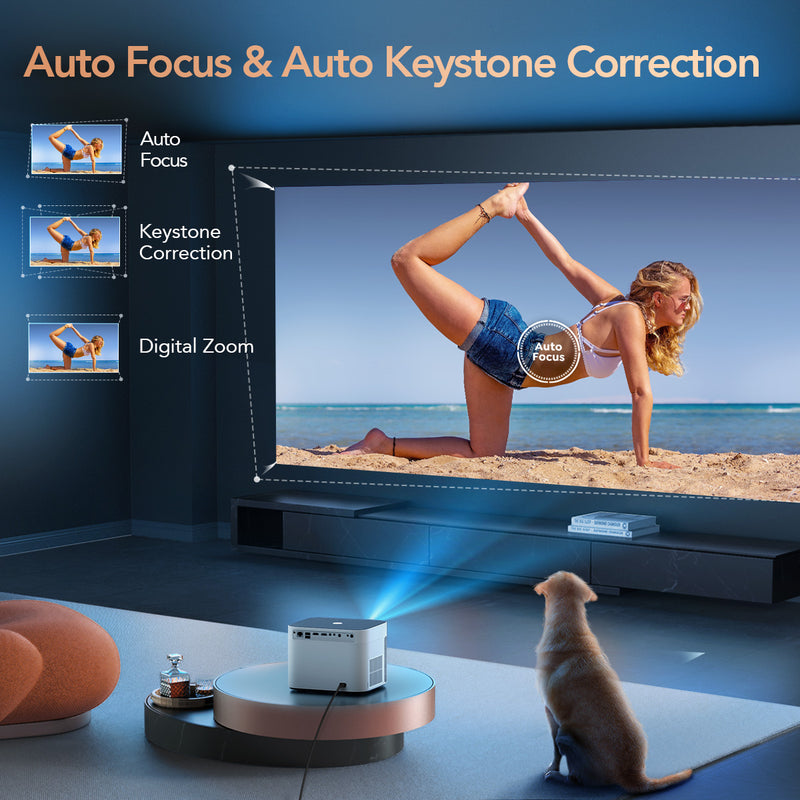 Proyector Yaber U10 SE con WiFi y Bluetooth