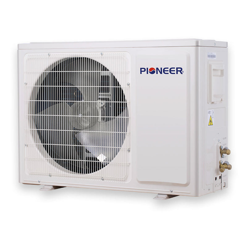 Aire acondicionado minisplit sin conductos Pioneer® Hyperformance™ de 12 000 BTU, 23,5 SEER2, Inverter++, con Wi-Fi y Energy-Star, bomba de calor Hyper, conjunto completo de 230 V