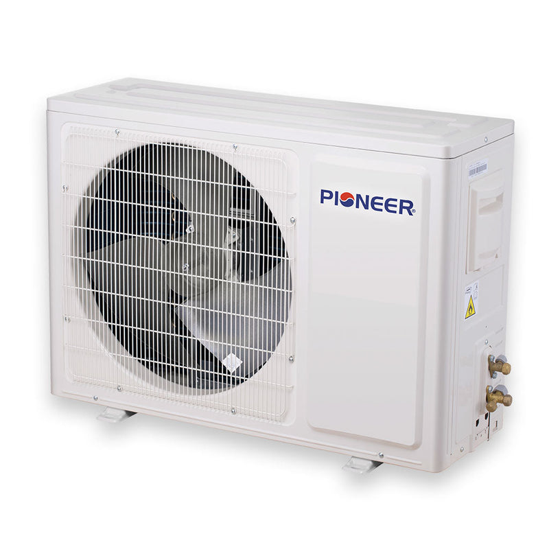 Aire acondicionado minisplit sin conductos Pioneer® Hyperformance™ de 12 000 BTU, 23,5 SEER2, Inverter++, con Wi-Fi y Energy-Star, bomba de calor Hyper, conjunto completo de 230 V